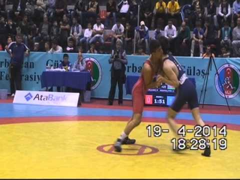 AWFCUP2014 / Meysam Dalkhani (IRI) - Orxan Agamaliyev - GR cadet 54 kg gold medal match