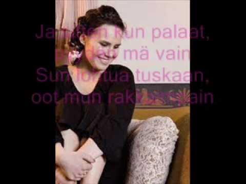 Anne Mattila - Kaipuuni on uskomaton (Lyrics)