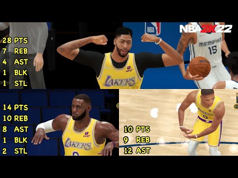 NBA 2K22 Mobile My Career EP 10 - The Lakers Big 3!!