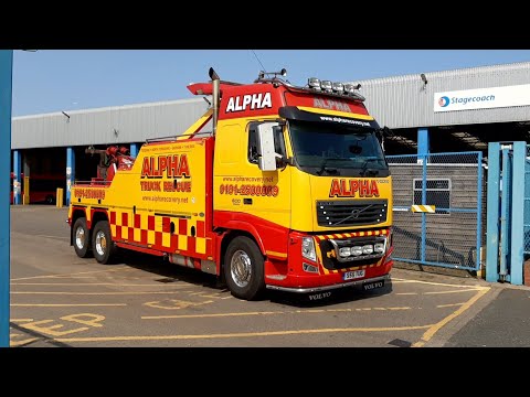 Bus hauled back to Wheatsheaf Depot