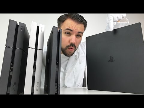 PS4 PRO - All differences to the Slim & regular PS4 - Unboxing and comparison - Dr. UnboxKing