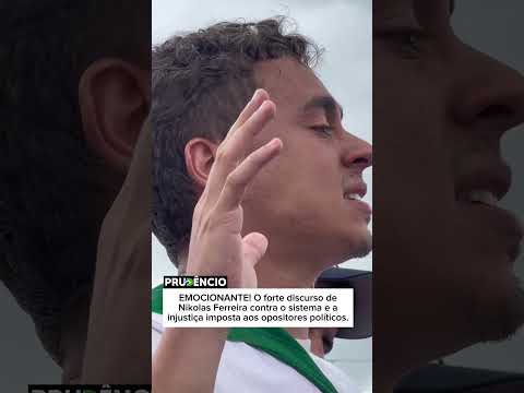 EMOCIONANTE! O forte discurso de Nikolas Ferreira contra o sistema. 