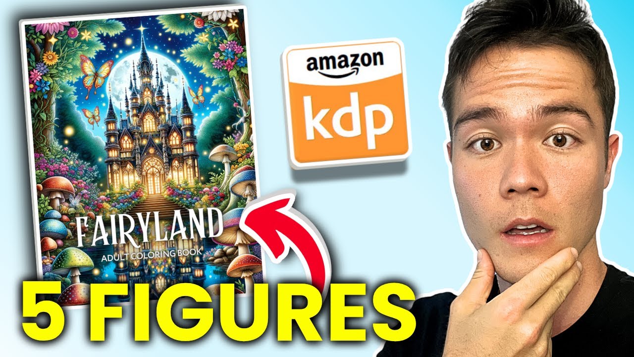 This AI Coloring Book Makes $2473/Mo with Amazon KDP! Here’s How