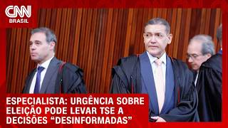 Vídeo: Urgência sobre eleição pode levar TSE a decisões “desinformadas”, diz especialista | WW