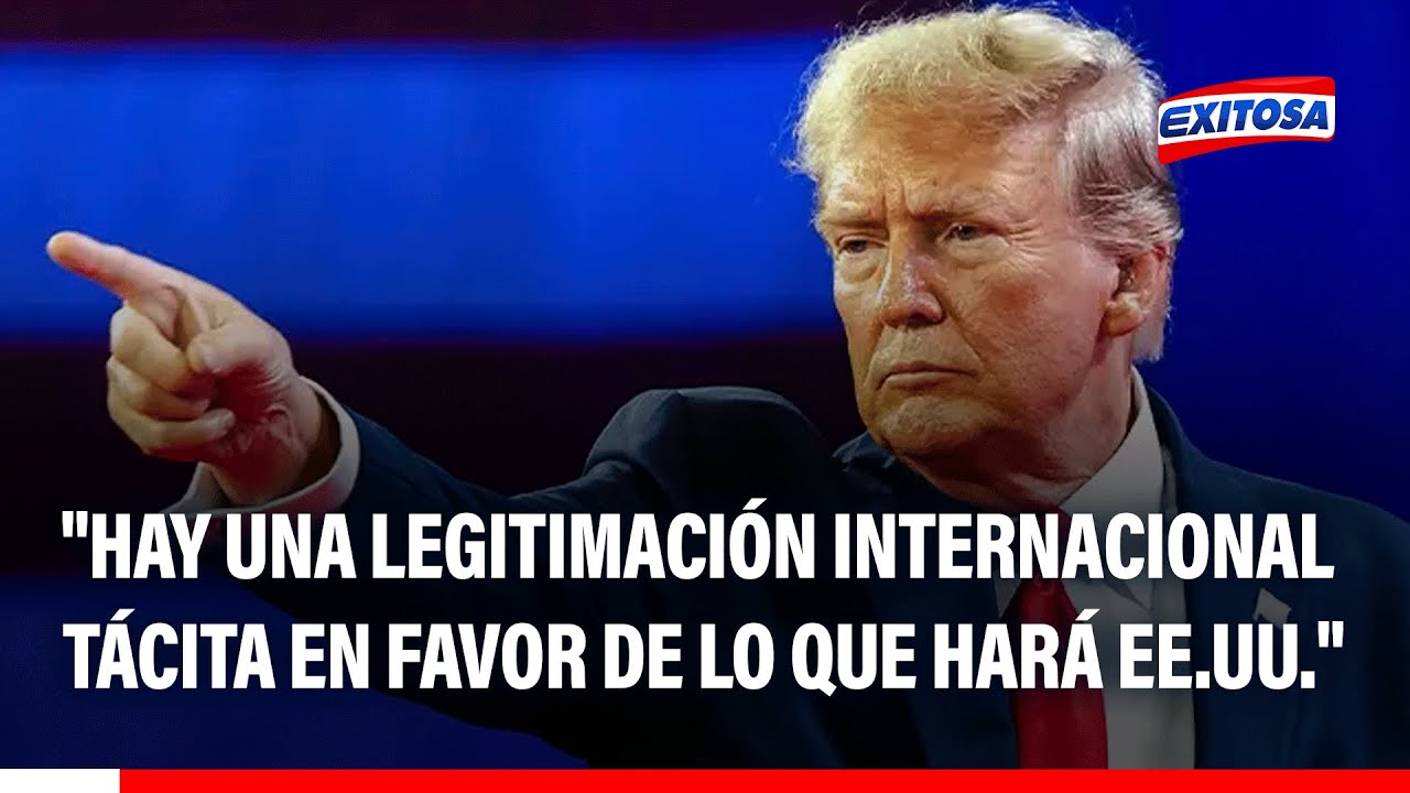 🔴🔵 Rodríguez Mackay: "Hay una legitimación internacional tácita en favor de lo que hará EE.UU."