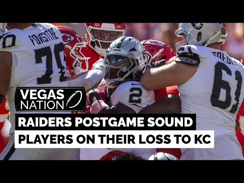 Raiders Ashton Jeanty "I don't work as hard as I do...to lose like that"