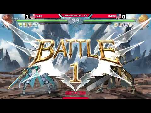 Nyantic (Beatrix) vs pazooks (Vane) - Losers Semi Final - GBVSR | GX3