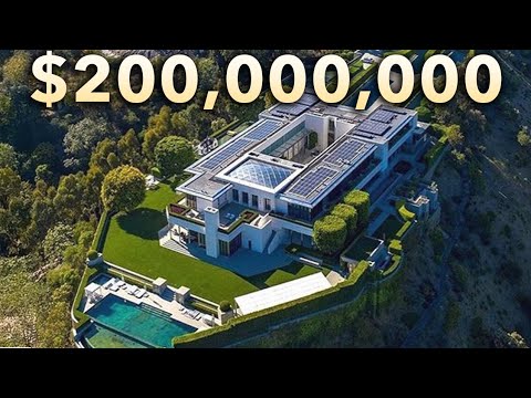 Inside the Pritzker Bel Air Estate $200,000,000 LA Megamansion with INSANE Views!