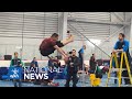 Two Foot High Kick Sees Some Serious Competition At Arctic Winter Games APTN News