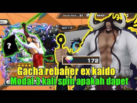 mencoba keberuntungan gacha rebaner kaido extream