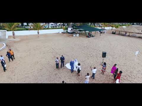 Sunbird Livingstonia Beach Wedding Salima | Malawi | Cinematic Drone Shots |