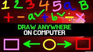 5 best free software to draw on a computer screen - How to draw on desktop