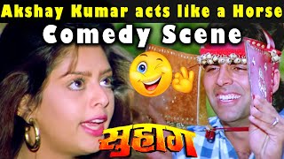 Akshay Kumar acts like a Horse  Comedy Scene from 