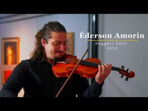 Vídeo de Violino Luthier Éderson Amorim 2025 Ruggeri n652