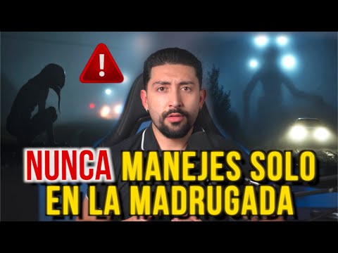 NEVER DRIVE ALONE AT EARLY MORNING... OR YOU'LL SEE THIS