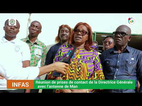 INFAS : Réunion de prises de contact de la Directrice Générale de l’INFAS avec l’antenne de Man