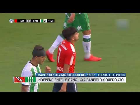 Independiente vs Banfield 1-0 | GOLES Y RESÚMENES | Fecha 17 Superliga Argentina 2018