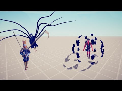 Dark Peasant vs every Boss unit |Totally Accurate Battle Simulator