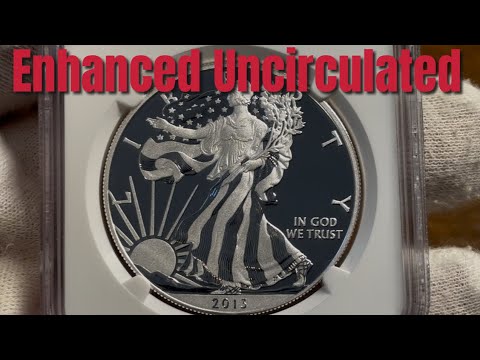 American Silver Eagle Enhanced Uncirculated Finish (Comparison) And NOW 13 Years Later In 2026......