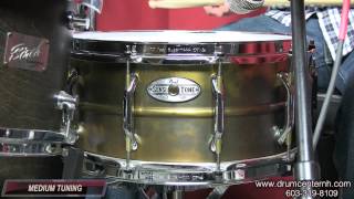 Video thumbnail for Pearl Beaded Brass SensiTone Premium Snare Drum 6.5x14 by Drum Center of Portsmouth