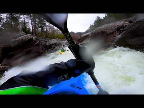 Low water Åmot Sjoa - Kayaking in Norway