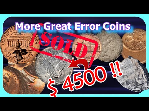 Error Coins Sold For Thousands at Auction