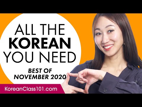 Your Monthly Dose of Korean - Best of November 2020
