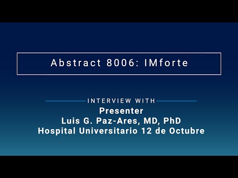 Maintenance Lurbinectedin + Atezolizumab Improves Survival Outcomes in ES-SCLC in IMforte Trial