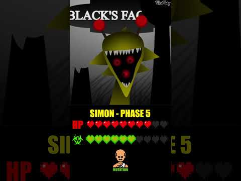 HP, INFECTION Bar SIMON in Sprunki Phase 1-17 | Verschiedene Phasen #sprunki #incredibox