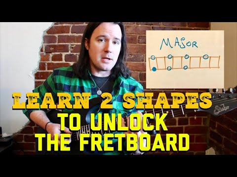 Instant Fretboard Freedom with just 2 SHAPES!  Shred hard with Uncle Ben Eller Weekend Wankshop 262