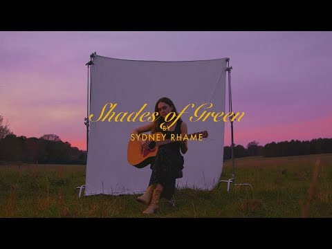 Shades of Green - by Sydney Rhame