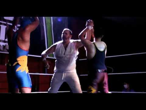 J-Cub Soumis / Tommy Lawless / The Bird / Hawlee Layne - 08/10/2018 - 3-2-1 BATTLE!