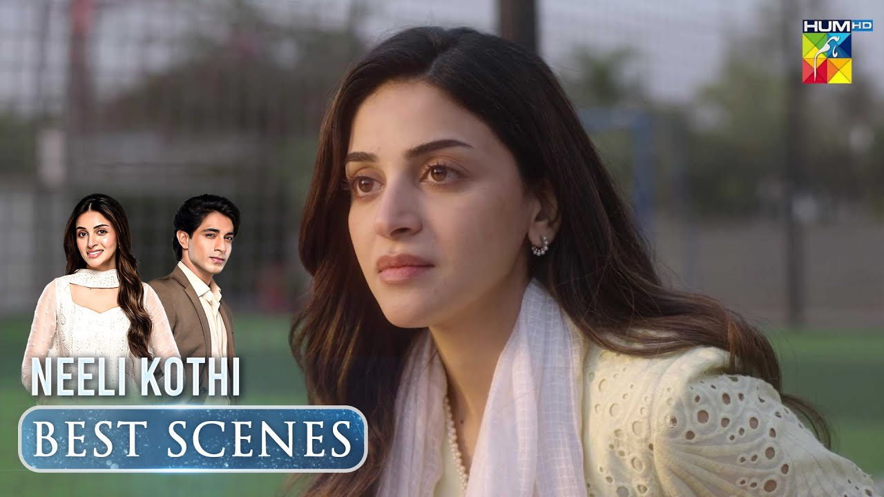Neeli Kothi Episode 11 Romantic Scene | Anmol Baloch, Talha Chahour | HUM TV Drama