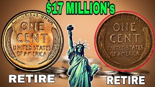 TOP 10 most valuable pennies in History -Wheat PENNIES WORTH MONEY!