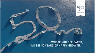 Sofidel 50th Anniversary - corporate campaign 2016