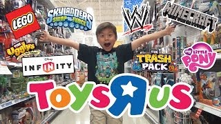 TOYS "R" US Shopping!!! Minecraft, LEGO, WWE, Disney Infinity, Trash Pack, My Little Pony & More!