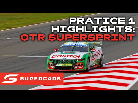 SUPERCARS 2023 OTR SuperSprint プラクティス1ハイライト動画