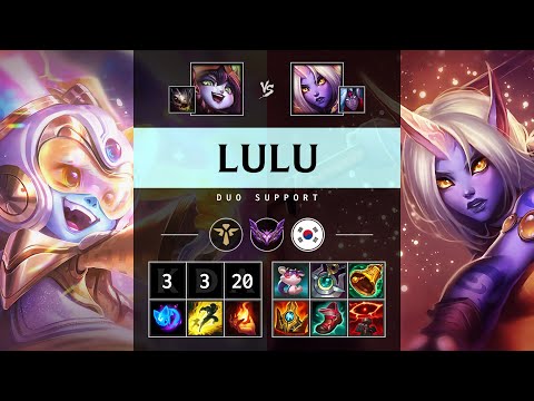 Lulu Support vs Soraka: Shield Maker - KR Master Patch 14.22