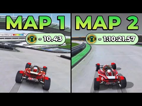Trackmania Nations Forever, but all the maps are random.