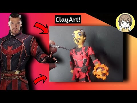 Sculpting Defender Strange from Clay🔥🔥  [Doctor Strange into the multiverse of madness]