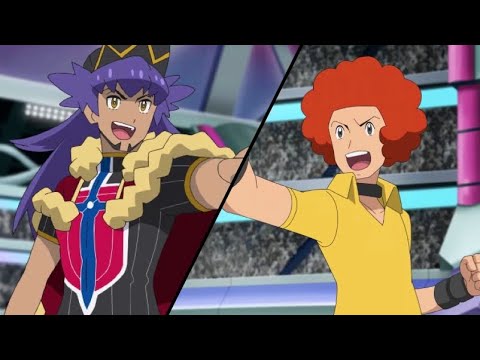 Leon Vs Flint | Ash and Leon training | Pokémon Journeys Episode 100 [AMV]