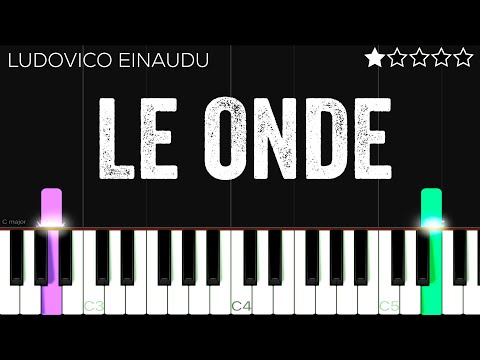 Ludovico Einaudi - Le Onde | EASY Piano Tutorial