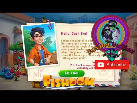 Fishdom Level 5721 - 5725 - Aquarium Mexican Fiesta - World Bon Voyage and Bonus Aquarium Lotus Hote