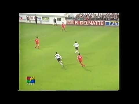 1993-1994 eindronde 1ste speeldag Moeskroen - Eendracht Aalst 1-1