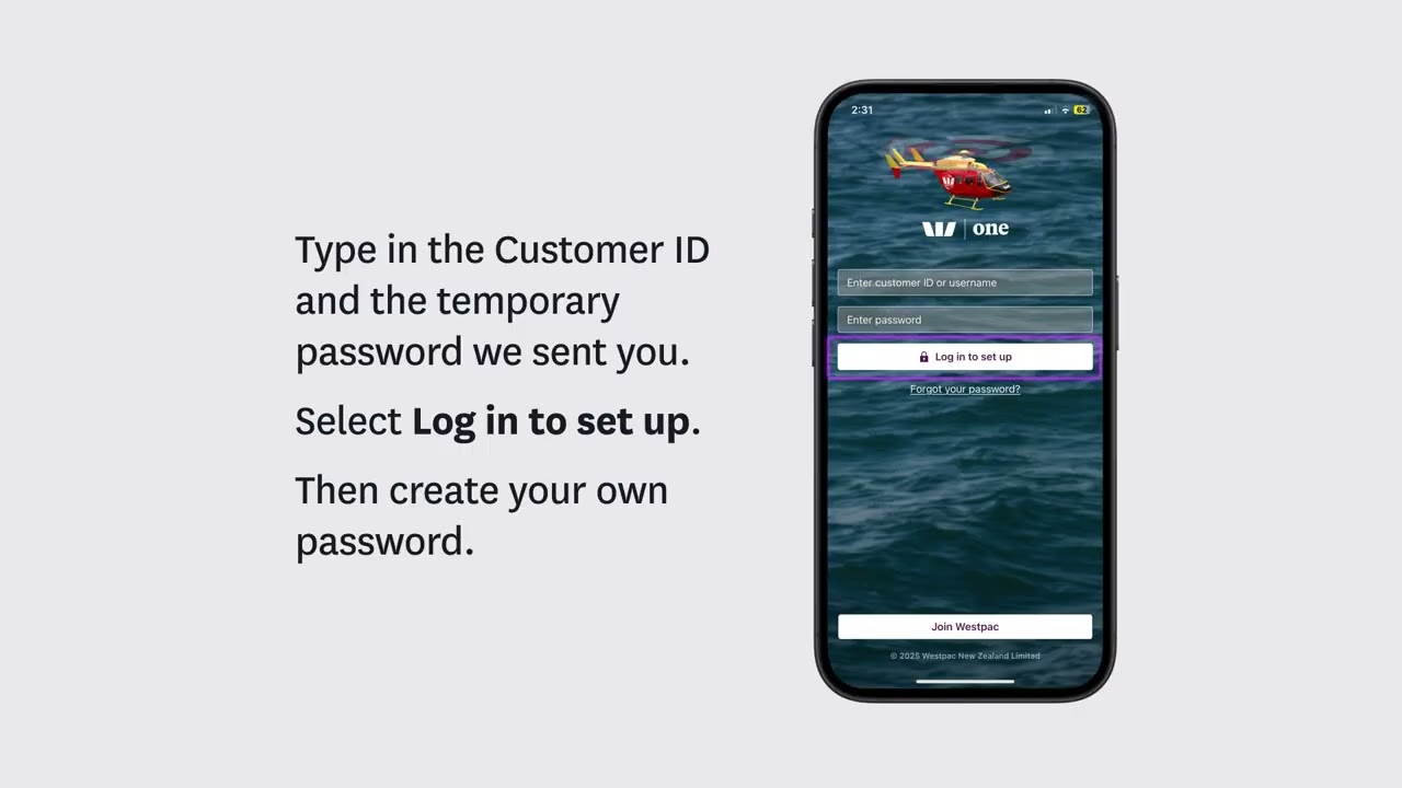 Get started with Westpac One digital banking