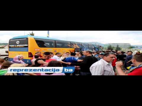 Reprezentacija BiH se nakon pobjede u Latviji vratila u Sarajevo