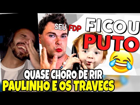 REACT | Paulinho the CRAZY IN THE PRANK FOR TRANSVESTITES | ANNOYING CHILD | MODDER PRANKS