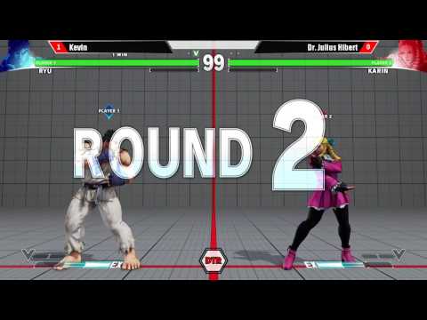 DTR:TE #8 - SFV - Kevin (Ryu) vs. Dr. Julius Hibbert (Karin)