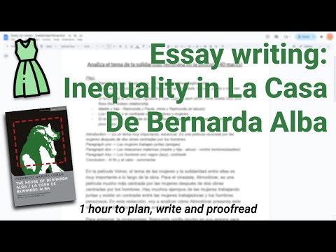 La Casa De Bernarda Alba essay on inequality | A-Level Spanish