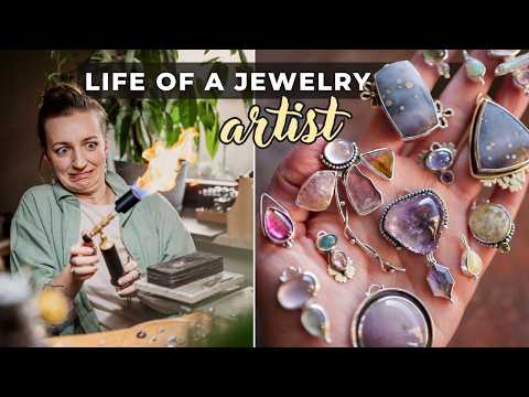 How I Make & Release a New Jewelry Collection. Productive Days as a Small Jewelry Business Owner